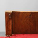 1930s Antique Cabinet with Writing Area in Walnut Finish ,Czechoslovakia