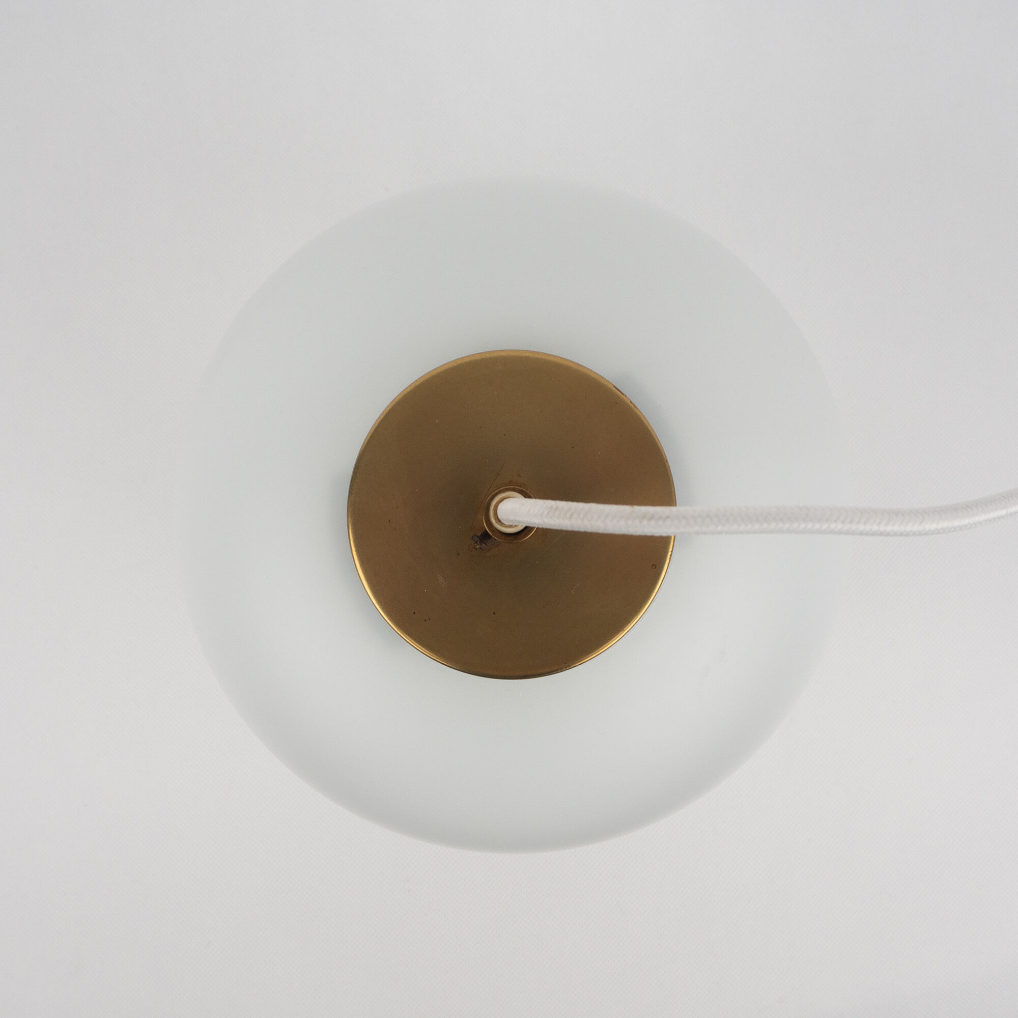 Danish mid-century pendant lamp Kina/China by Bent Karlby, Lyfa, 1946