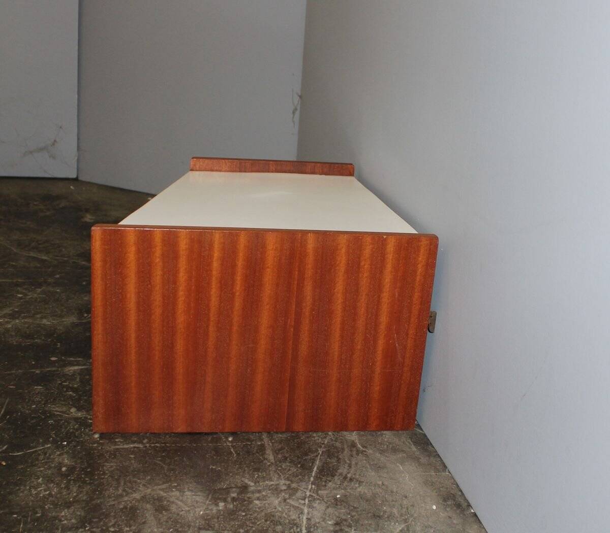 Table de Chevet Murale Mid-Century en Palissandre