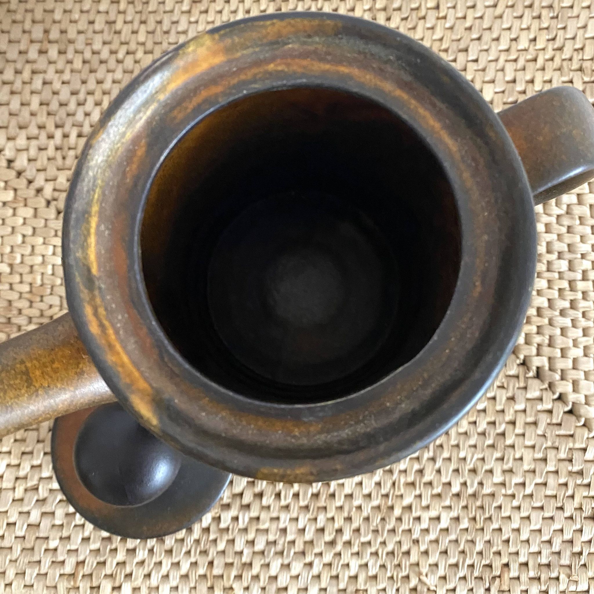 Vintage stoneware teapot