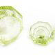 Art Deco bonbonniere, uranium crystal, Poland, 1930s