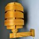 Mounted Pine Veneer Wall Lamp By Hans-Agne Jakobsson For Markaryd, Sweden 1960S