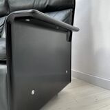 ‘70s/‘80s Vintage 620 Leather 2-Seater Sofa by Dieter Rams for Vitsoe