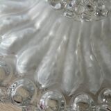 Ceiling lamp applied in molded glass 25cm