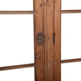 Library façade with 4 doors in fir 19th century