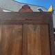 Armoire à glace Napoléon III en placage de loupe