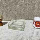 Empty pocket glass brick Lumax rare large model low vintage 60s
