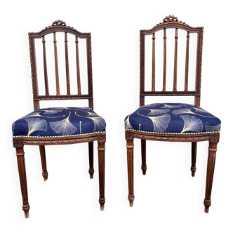 Pair of Louis XVI chairs