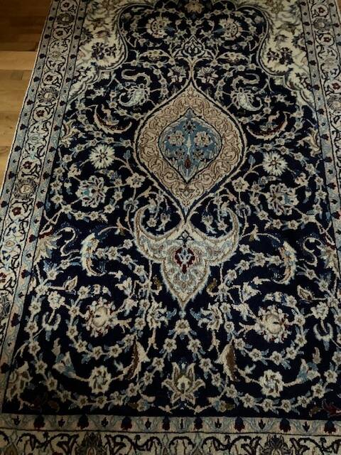 Hand-knotted Oriental rug