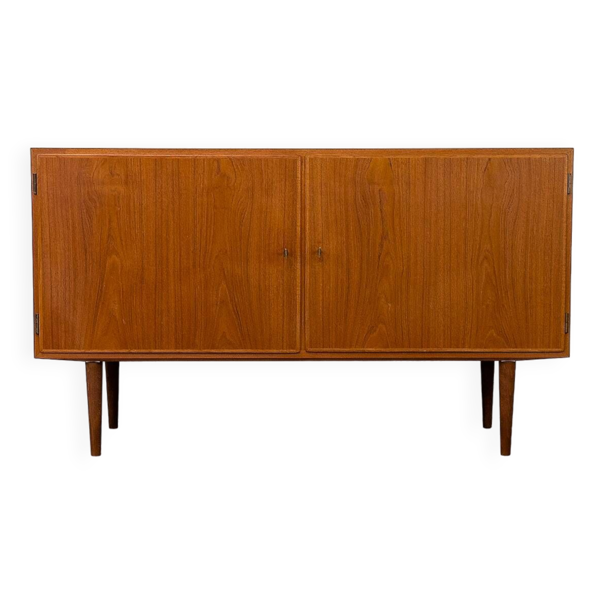 Enfilade danoise en teck par Carlo Jensen pour Hundevad & Co., 1960s