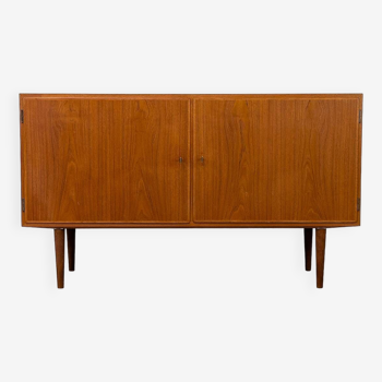 Enfilade danoise en teck par Carlo Jensen pour Hundevad & Co., 1960s