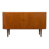 Enfilade danoise en teck par Carlo Jensen pour Hundevad & Co., 1960s