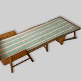 Scandinavian armchair bed from the 50s
