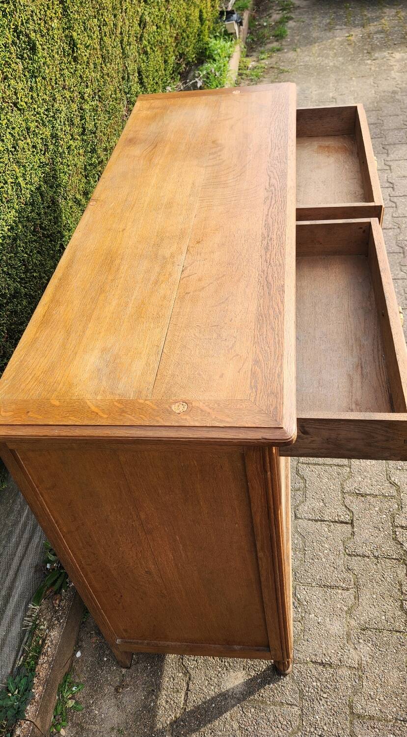 Buffet art déco en chêne