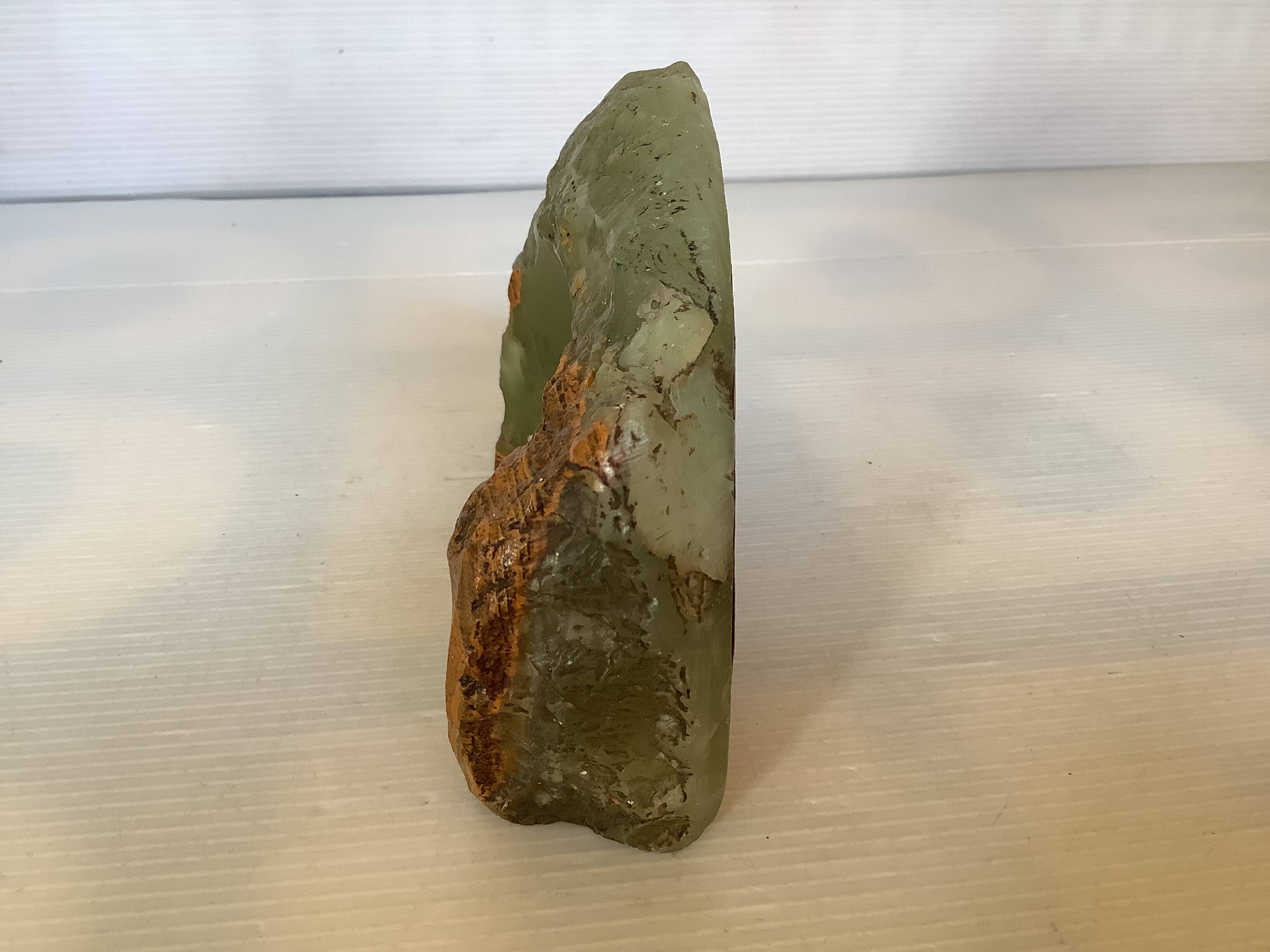 Green onyx ashtray tray