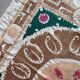 Vintage hand-embroidered tablecloth 142x146 cm
