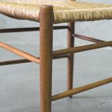 Mid-century italian dining chairs, 1950s, set of 5