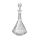 Carafe en cristal frise entrelacs vintage