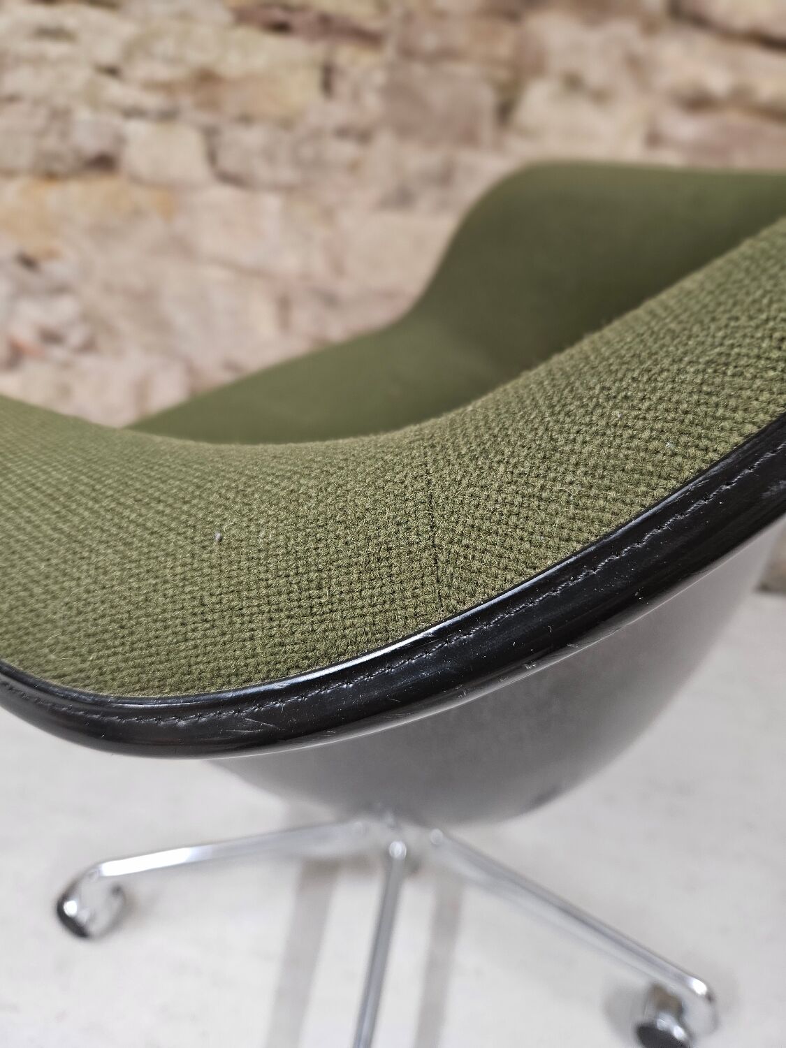 Eames fiberglass armchair Vitra