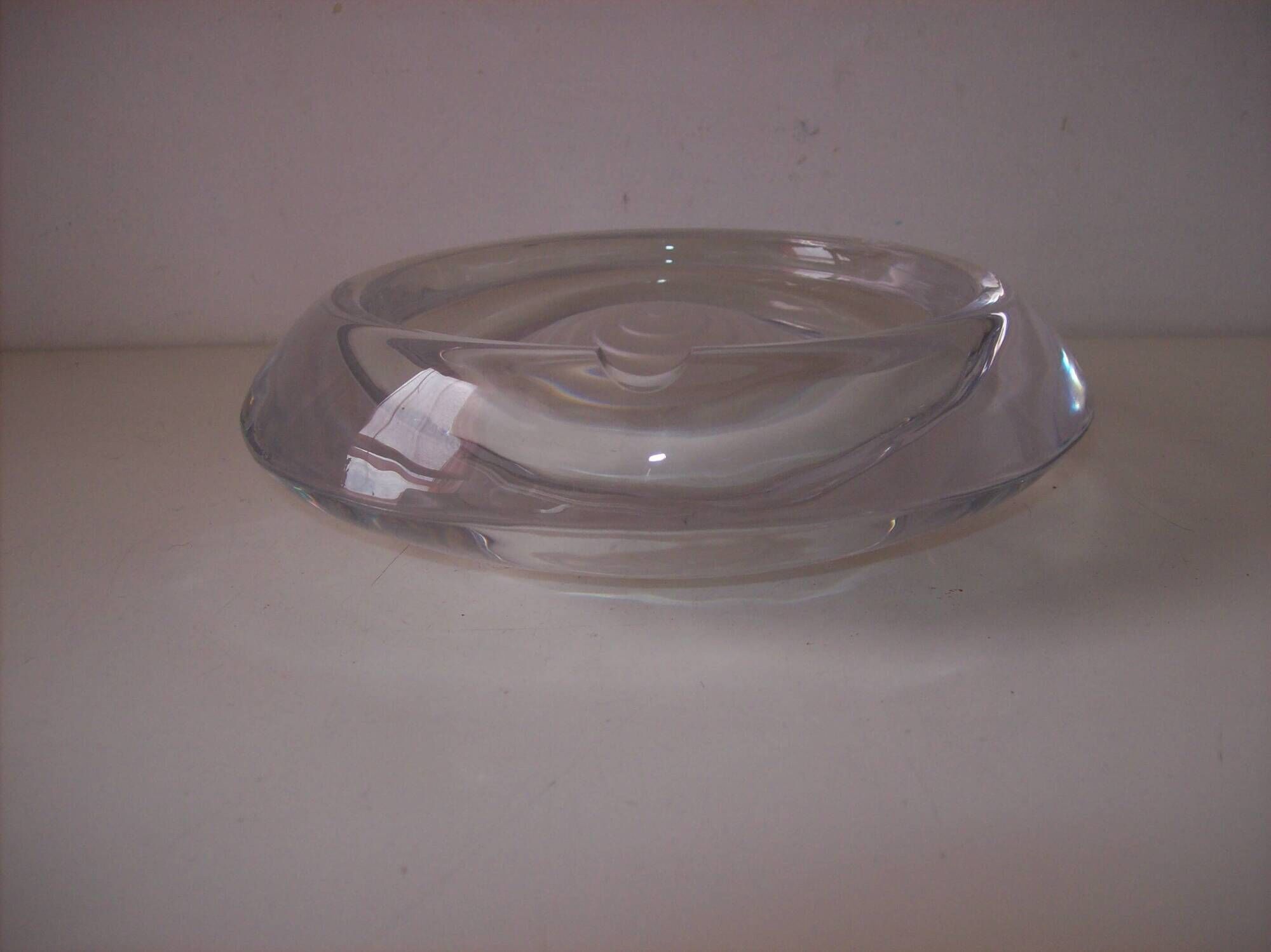 Daum ashtray and pocket tray