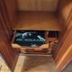 Vintage vinyl record cabinet/sideboard