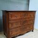 Chest of drawers in solid chene of the eighteenth sawcum