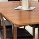 Table à manger en teck extensible