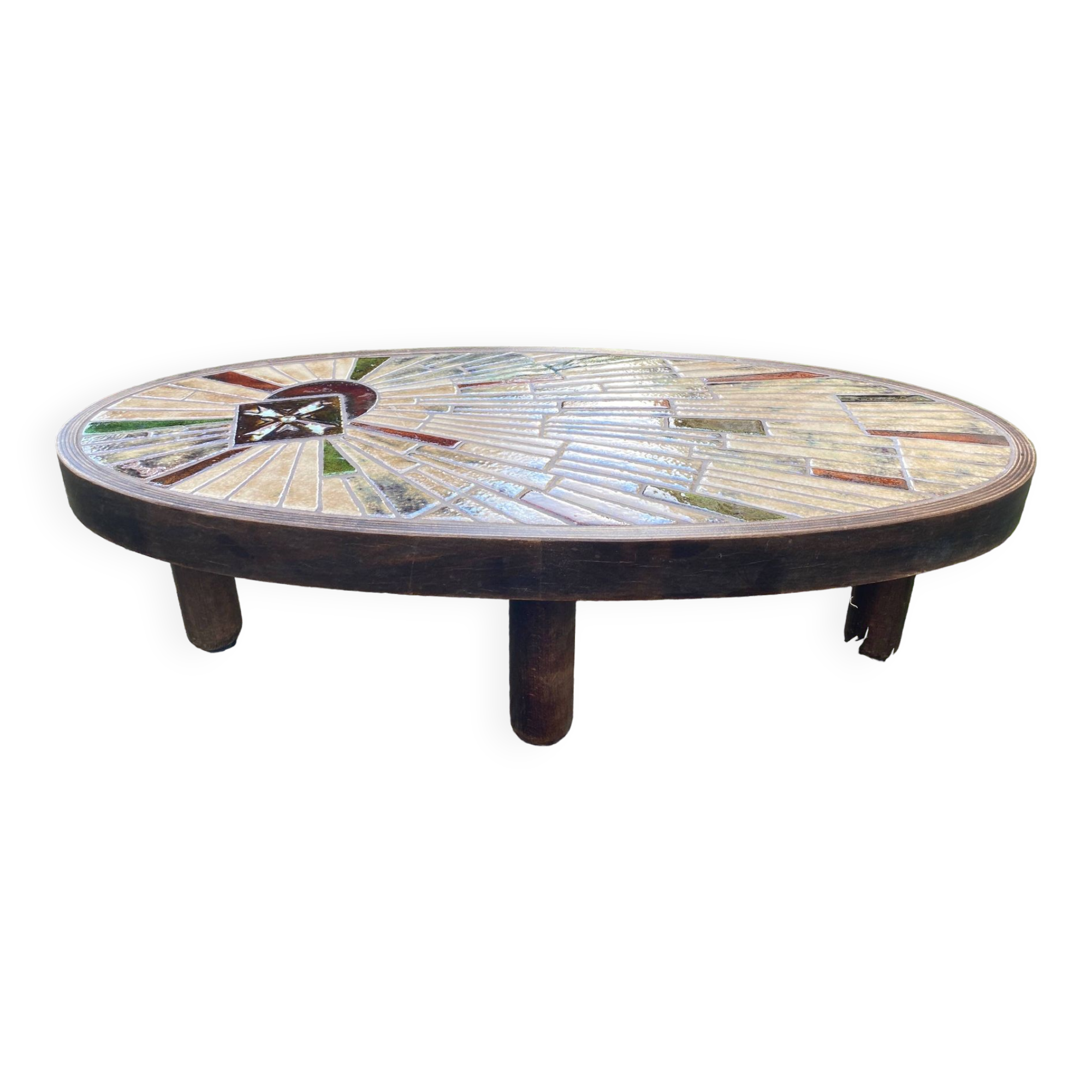 Vallauris coffee table by Barrois