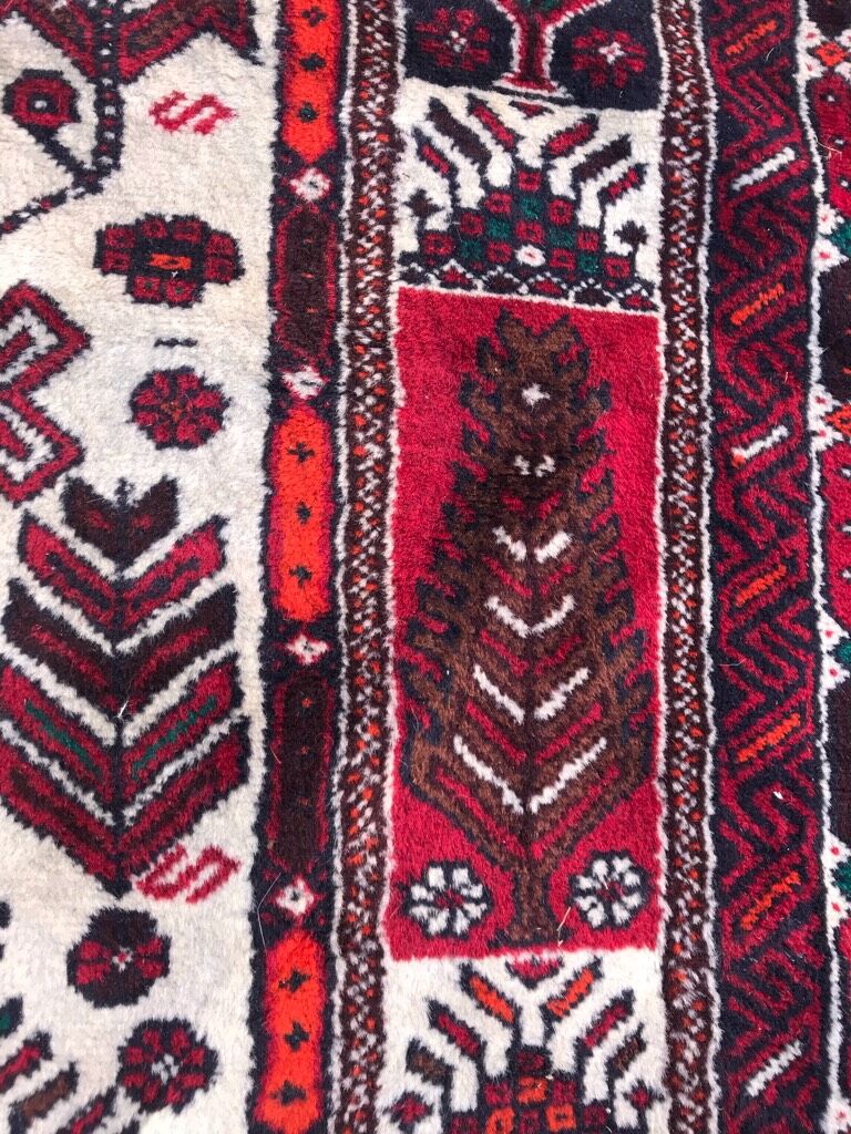 Tapis ancien beloutch afghan 102x187cm