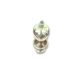 Silver metal pepper mill