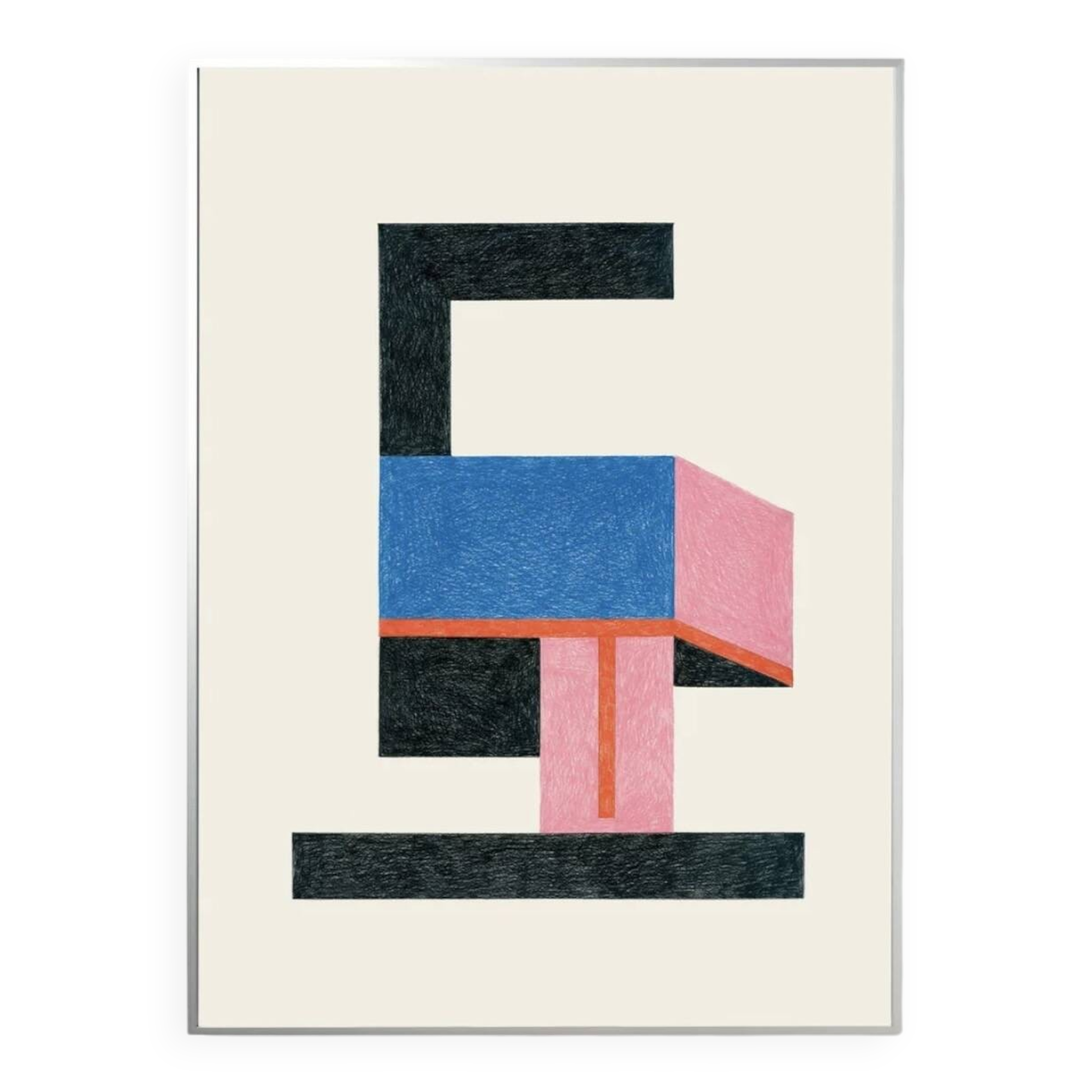 Lithographie Nathalie du Pasquier