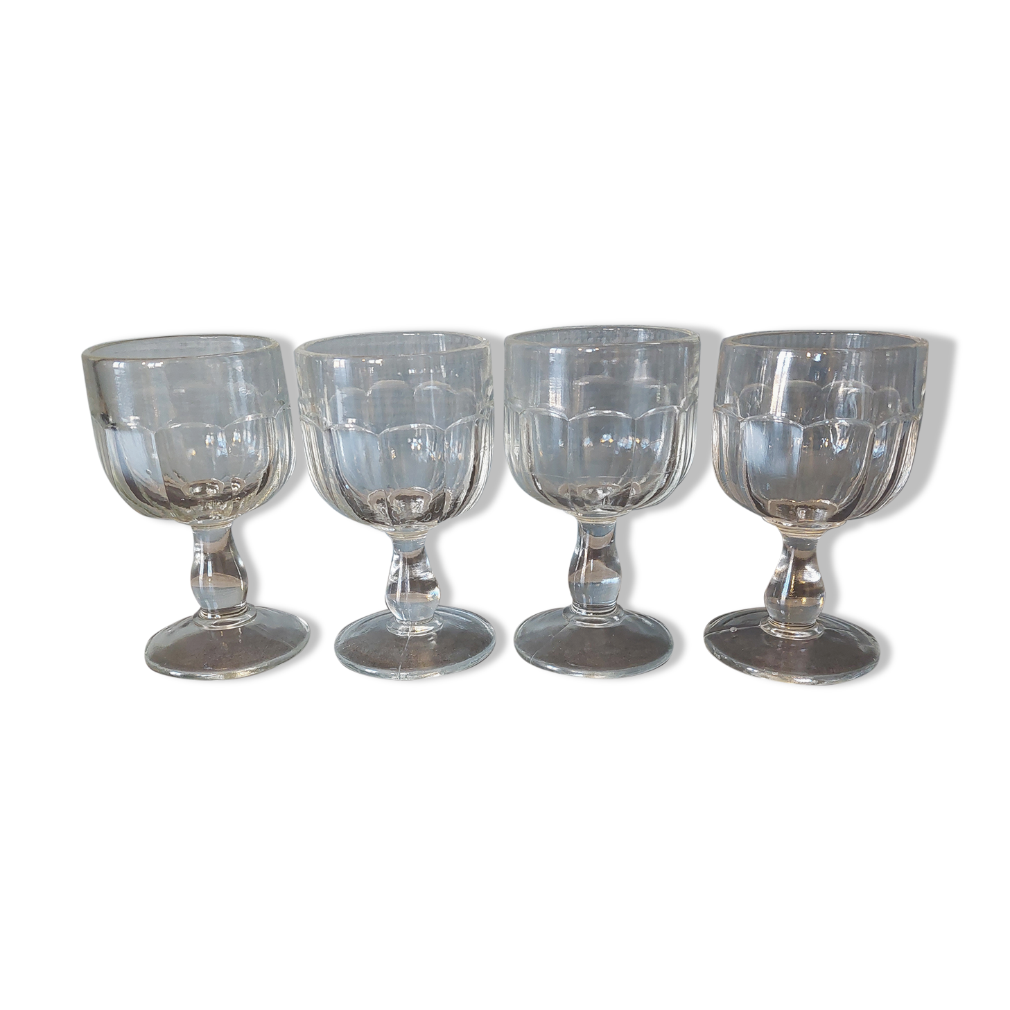 Vintage foot glasses