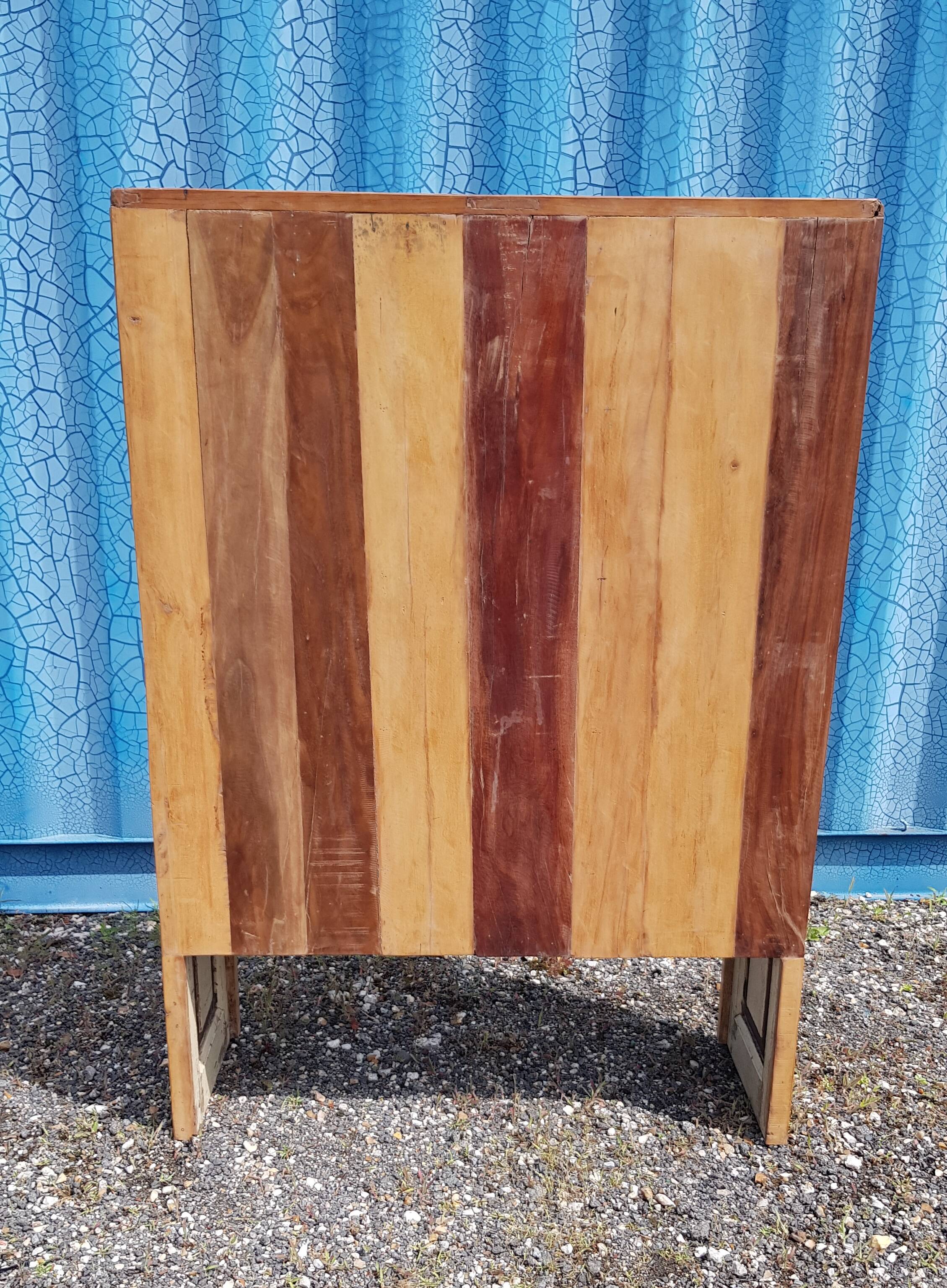 Merchant furniture - chest of drawers with 12 teak drawers
