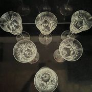 Cut Champagne flutes