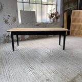 2m pine and oak farmhouse table