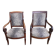 2 armchairs restoration with stock