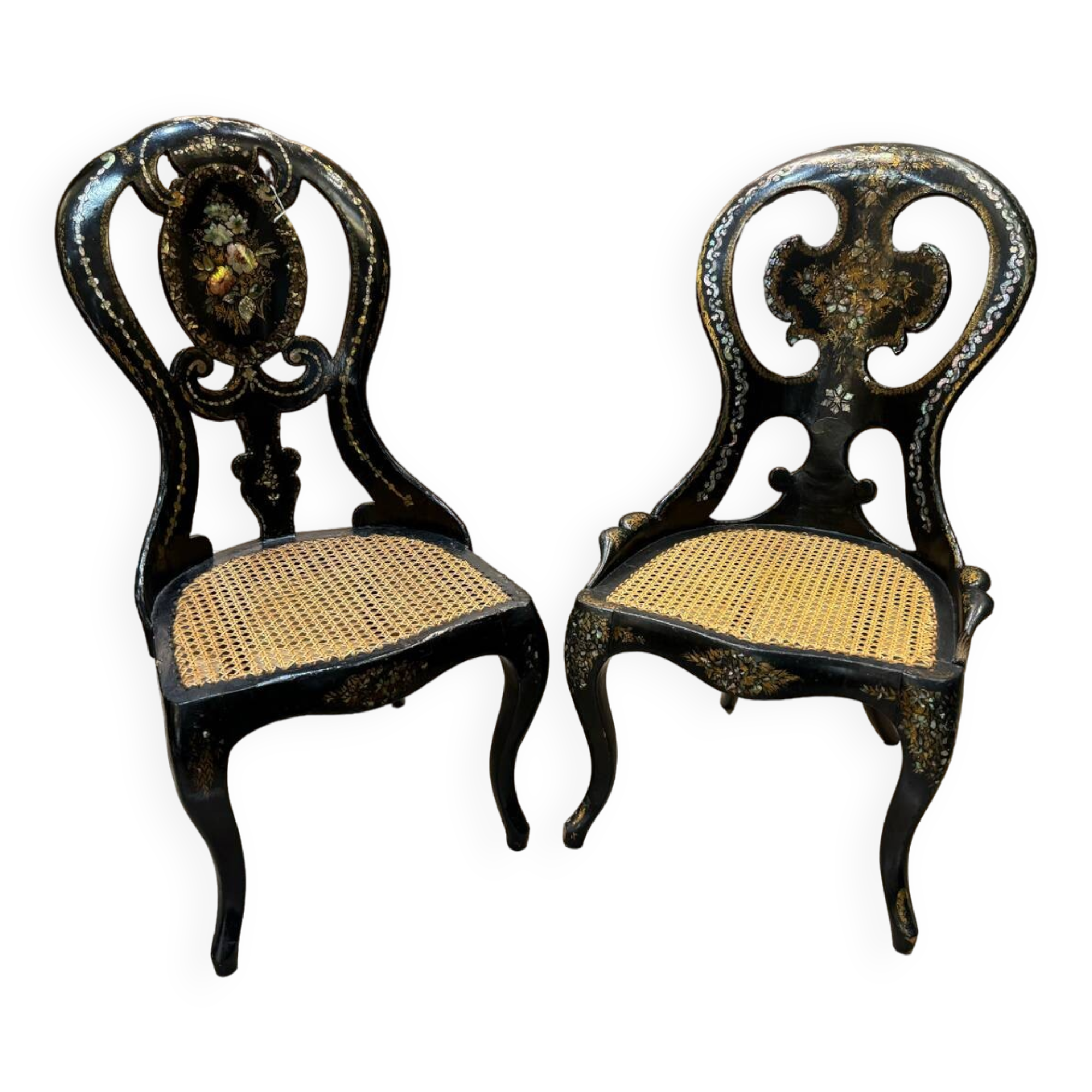 Pair of Napoleon III chairs