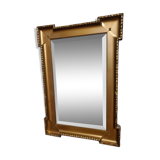Large golden mirror