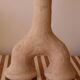 Raw tamegroat wabi sabi pottery sculpture