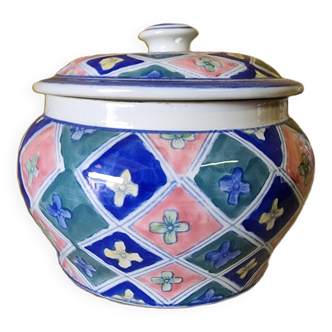 Vintage Ceramic Tuscan Cookie Jar 80s