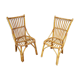 Paire de chaise en rotin
