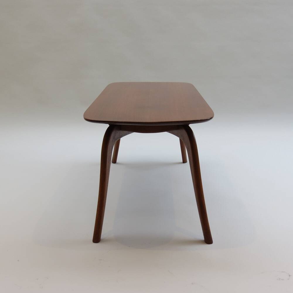 1950s Mid-Century Swedish Mahogany Coffee Table