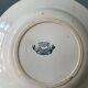 Set of 7 mismatched hollow plates Terre de Fer XIXth