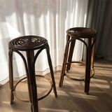 Tabouret en rotin