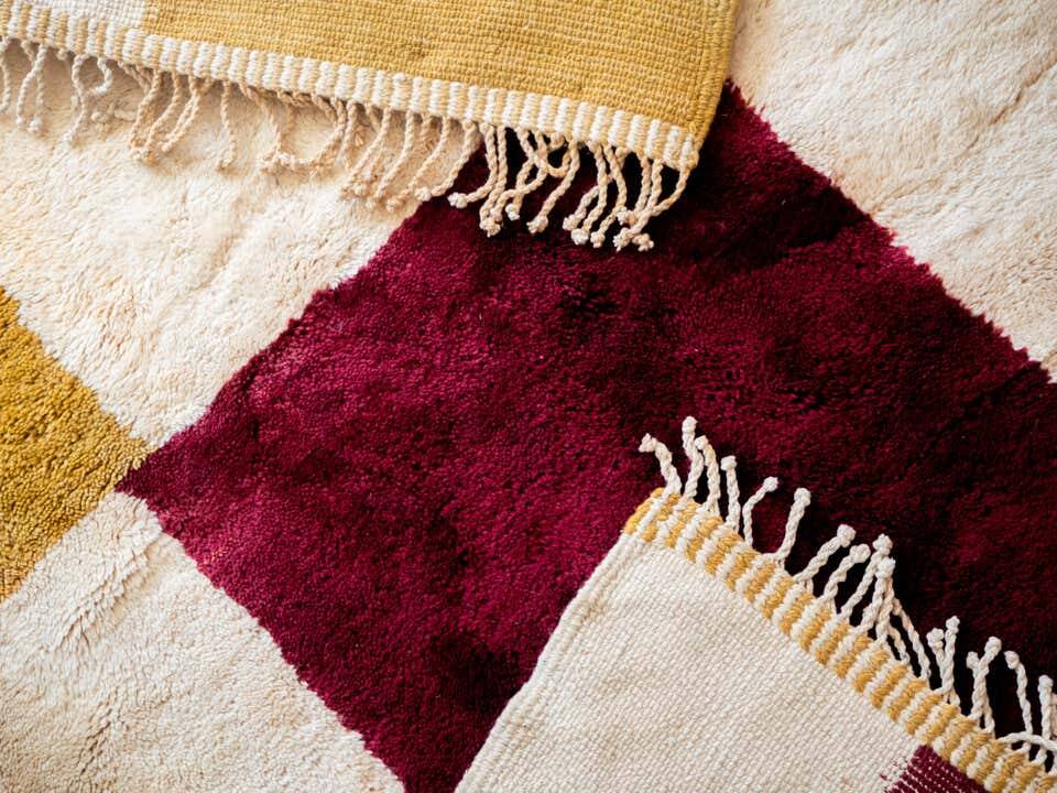 Tapis marocain Beni Mrirt 250cmx150cmfait sur mesure