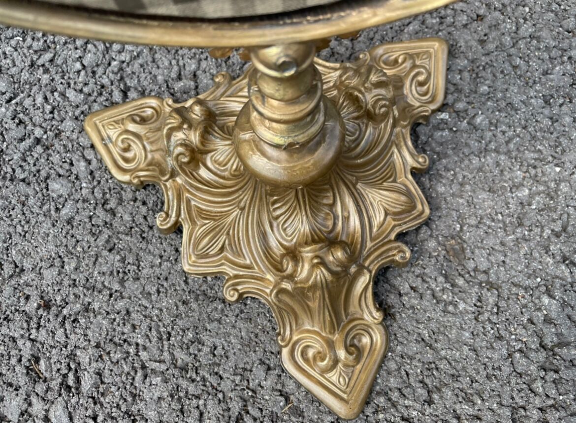 Golden mirror 21x50cm