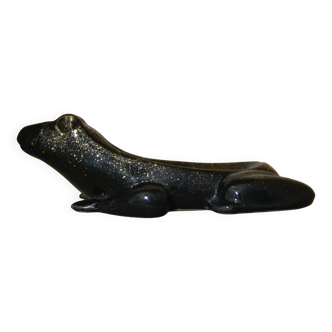 Handmade frog-shaped trinket tray