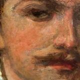 19th century painting, portrait of a man