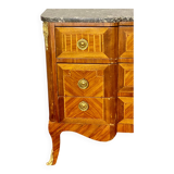 Transition Style Inlaid Chest of Drawers