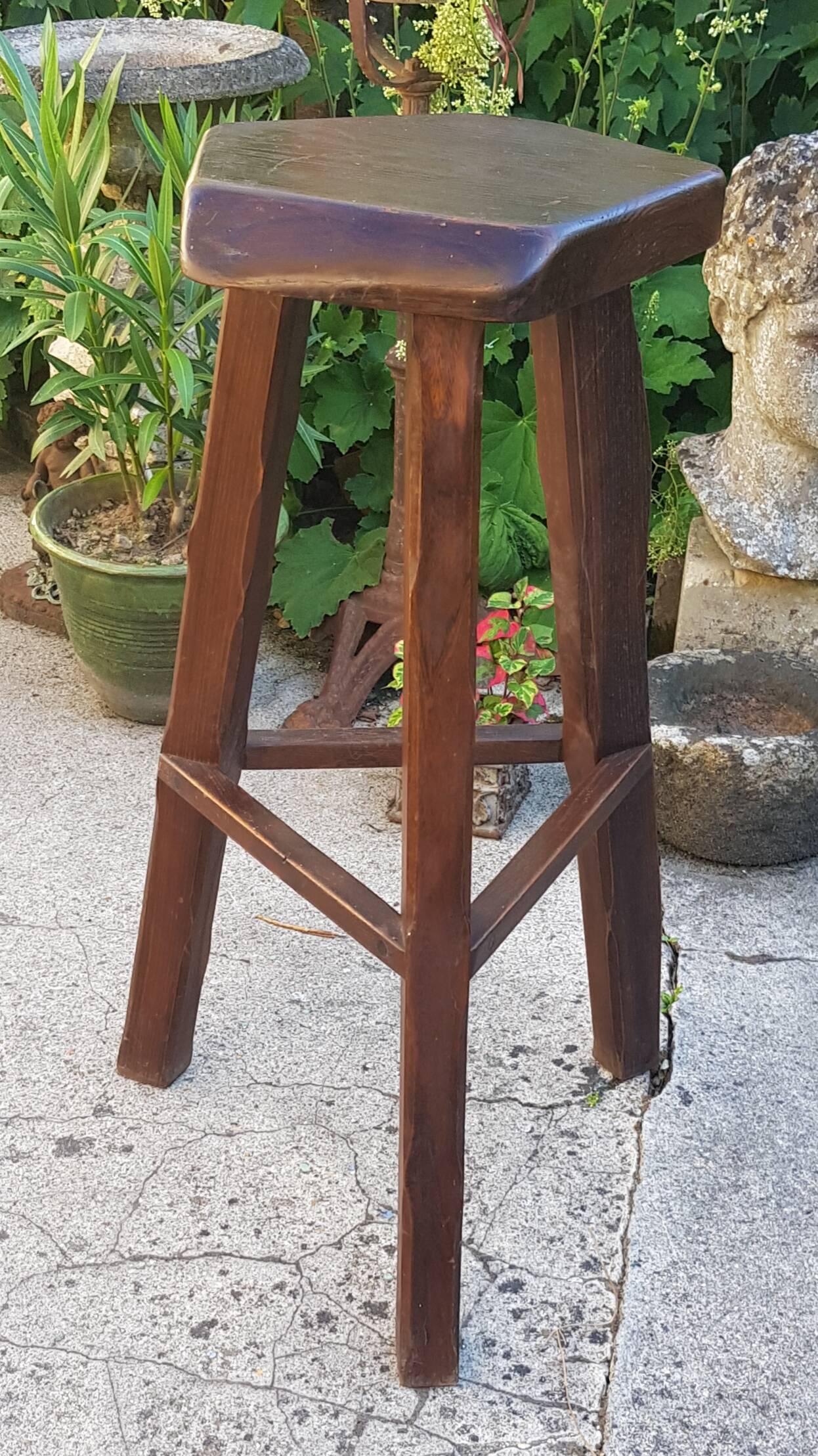 paire de tabourets hauts de bar aranjou